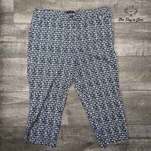 Talbots Petite The Perfect Crop Pants Size 14P